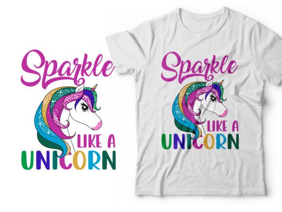 Download Baby Magical Unicorns Pack Tshirt Design - Design Collection