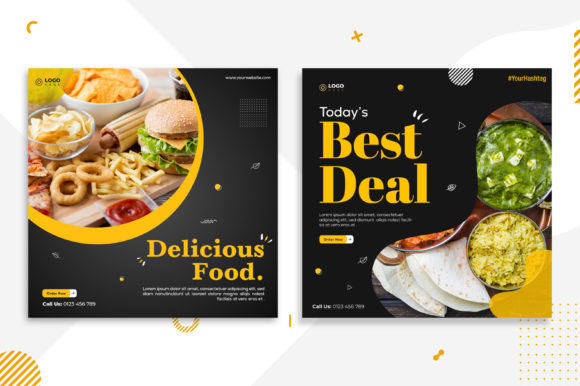 Download Food Social Media Post Templates - Social Collection