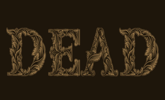 Download Vintage Death Calligraphy Fonts - Font Collection