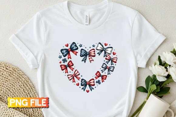 Download Patriotic Coquette Heart PNG Design - Design Collection