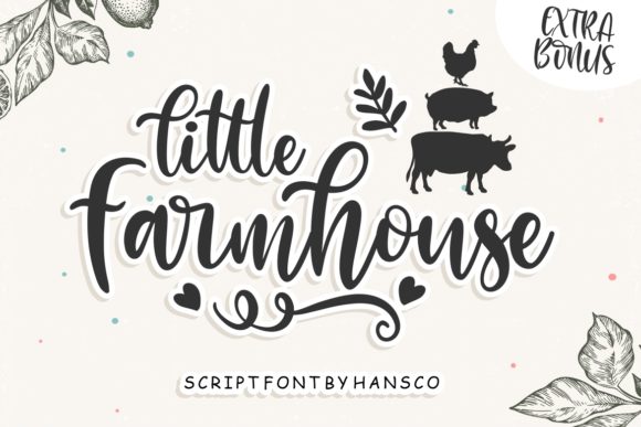 Download Little Farmhouse Font - Font Collection