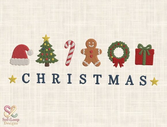Download Christmas Embroidery Design - Design Collection
