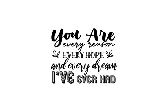 Download You Are-Love Quotes Font - Font Collection
