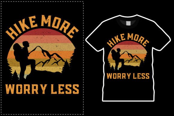 Download Hiking T-Shirt Design Vector Graphics - Design Collection