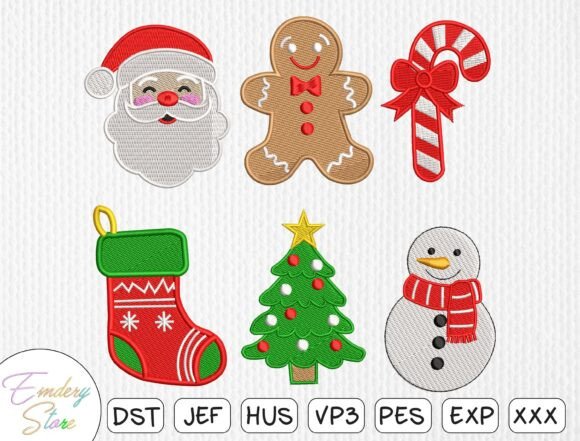 Download Christmas Embroidery Design Bundle - Design Collection