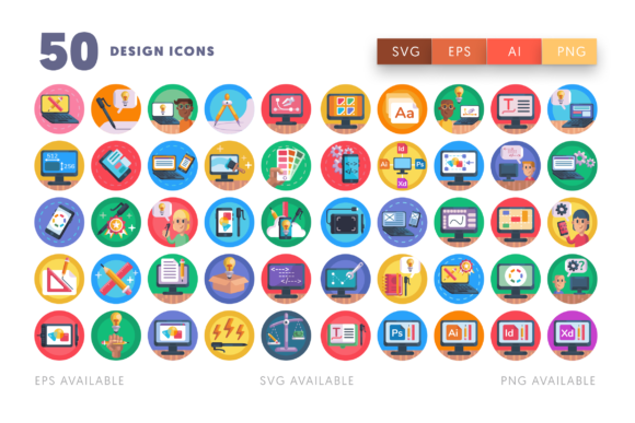 Download 50 Design Icons - Design Collection