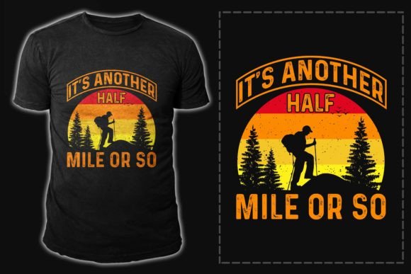 Download Hiking Typography Vector T Shirt Design - Design Collection