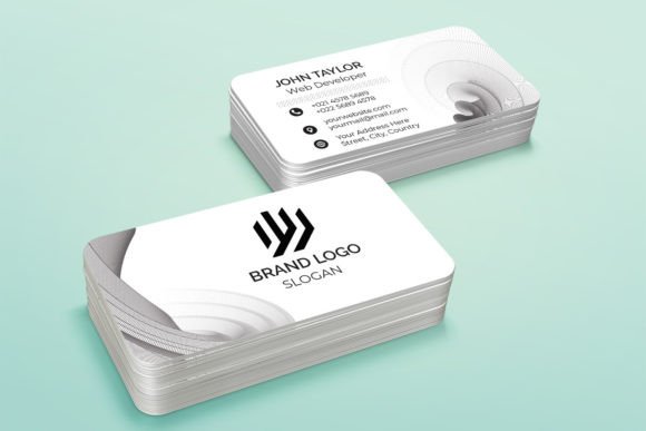 Download Abstract Business Card Design Template - Design Collection