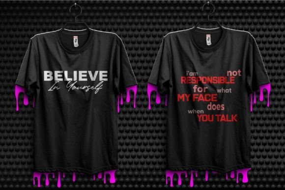 Download Modern Typography T-shirt Design - Design Collection