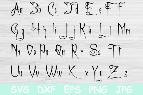 Download Letter Fonts Svg Script Vine Digitial. - Font Collection